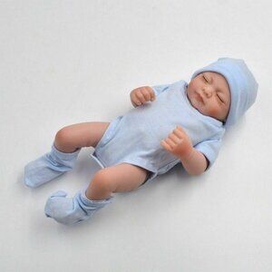 10" Realistic Reborn Baby Dolls Full Body Soft Vinyl Silicone Newborn Girl Gift
